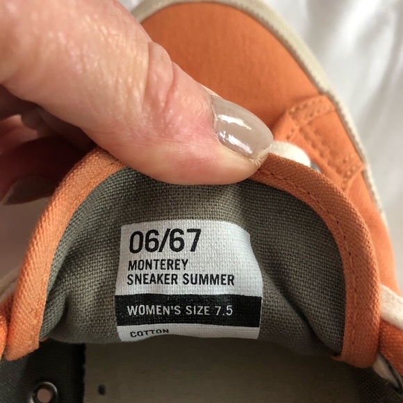 SeaVees orange sneakers - Picture 4 of 7